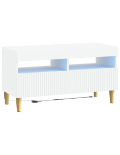 Mobile TV LED Bianco Legno ingegnerizzato