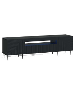 Mobile TV LED Nero Legno ingegnerizzato