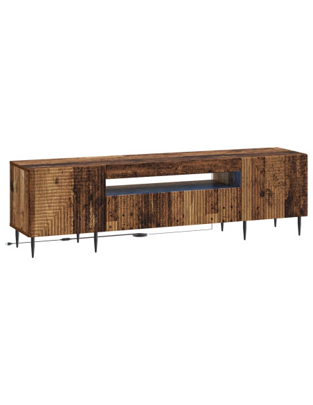 Mobile TV LED Legno antico Legno ingegnerizzato