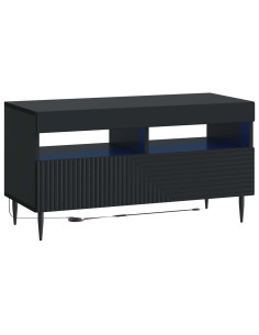 Mobile TV LED Nero Legno ingegnerizzato
