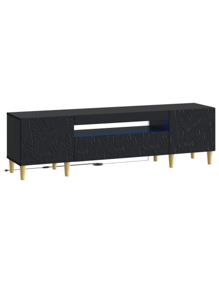 Mobile TV LED Nero Legno ingegnerizzato