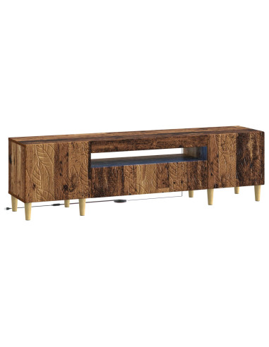 Mobile TV LED Legno antico Legno ingegnerizzato
