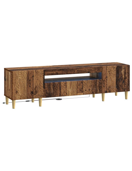 Mobile TV LED Legno antico Legno ingegnerizzato