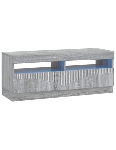 Mobile TV LED Sonoma grigio Legno ingegnerizzato