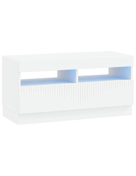 Mobile TV LED Bianco Legno ingegnerizzato
