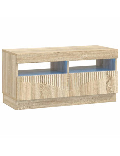 Mobile TV LED Rovere Sonoma Legno ingegnerizzato