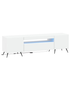 Mobile TV LED Bianco Legno ingegnerizzato