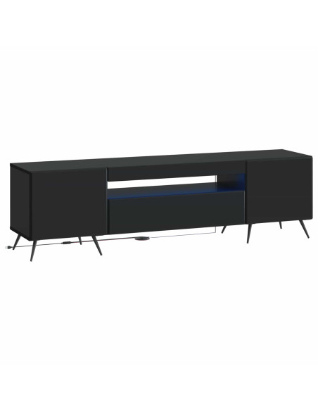 Mobile TV LED Nero Legno ingegnerizzato