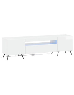 Mobile TV LED Bianco Lucido Legno ingegnerizzato
