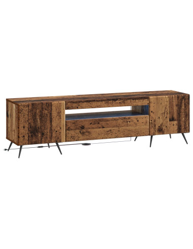 Mobile TV LED Legno antico Legno ingegnerizzato