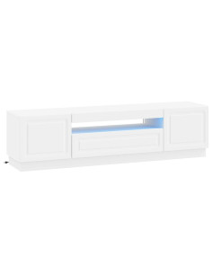 Mobile TV LED Bianco Legno ingegnerizzato