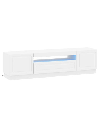 Mobile TV LED Bianco Legno ingegnerizzato