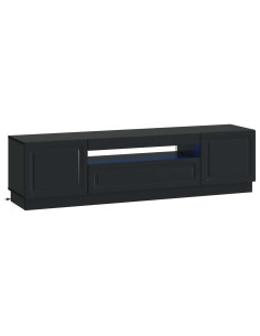 Mobile TV LED Nero Legno ingegnerizzato