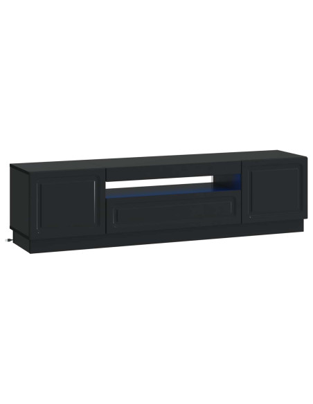 Mobile TV LED Nero Legno ingegnerizzato