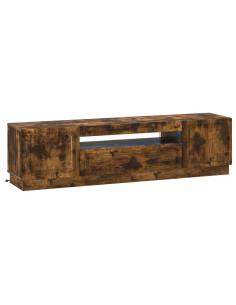 Mobile TV LED Rovere Fumo Legno ingegnerizzato