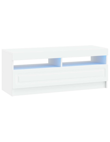 Mobile TV LED Bianco Legno ingegnerizzato