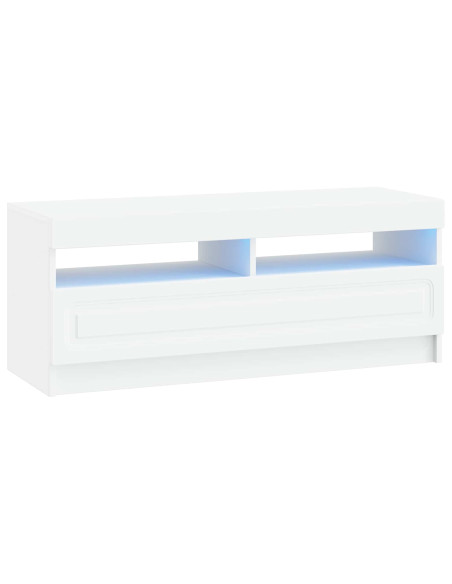 Mobile TV LED Bianco Legno ingegnerizzato