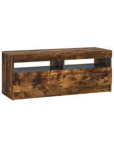 Mobile TV LED Rovere Fumo Legno ingegnerizzato
