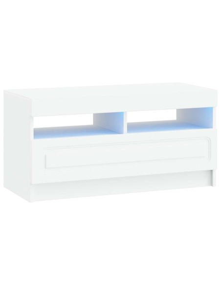 Mobile TV LED Bianco Legno ingegnerizzato