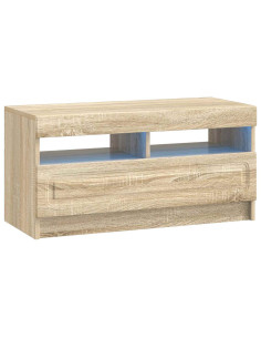 Mobile TV LED Rovere Sonoma Legno ingegnerizzato