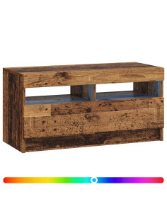 Mobile TV LED Legno antico Legno ingegnerizzato 2
