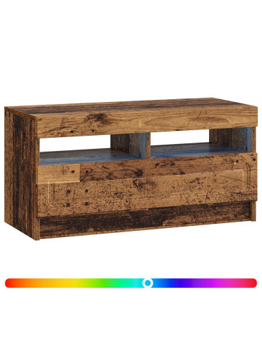 Mobile TV LED Legno antico Legno ingegnerizzato