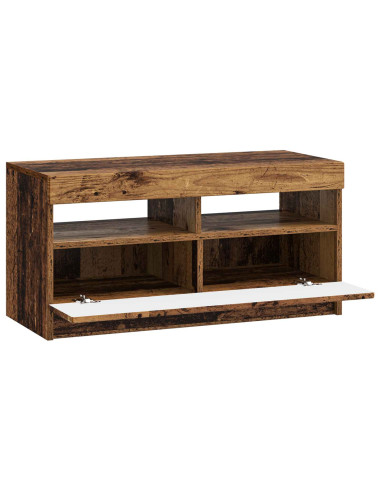 Mobile TV LED Legno antico Legno ingegnerizzato