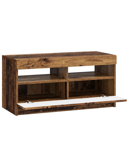 Mobile TV LED Legno antico Legno ingegnerizzato