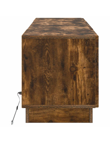 Mobile TV LED Rovere Fumo Legno ingegnerizzato