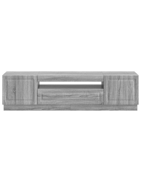 Mobile TV LED Sonoma grigio Legno ingegnerizzato