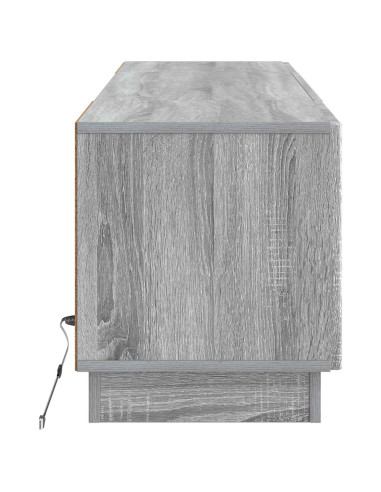 Mobile TV LED Sonoma grigio Legno ingegnerizzato