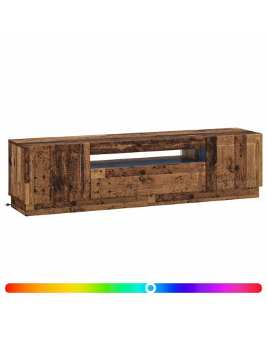 Mobile TV LED Legno antico Legno ingegnerizzato