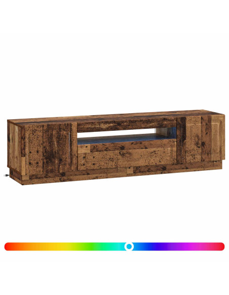 Mobile TV LED Legno antico Legno ingegnerizzato