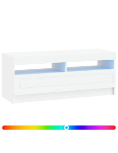 Mobile TV LED Bianco Legno ingegnerizzato 2