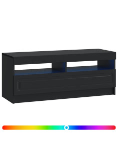 Mobile TV LED Nero Legno ingegnerizzato 2