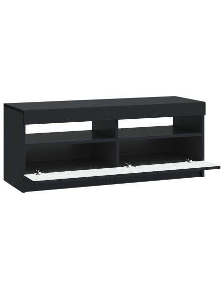 Mobile TV LED Nero Legno ingegnerizzato