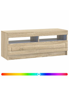 Mobile TV LED Rovere Sonoma Legno ingegnerizzato 2