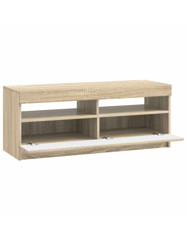Mobile TV LED Rovere Sonoma Legno ingegnerizzato