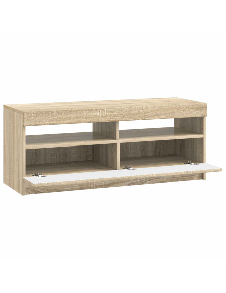 Mobile TV LED Rovere Sonoma Legno ingegnerizzato