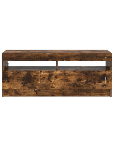 Mobile TV LED Rovere Fumo Legno ingegnerizzato