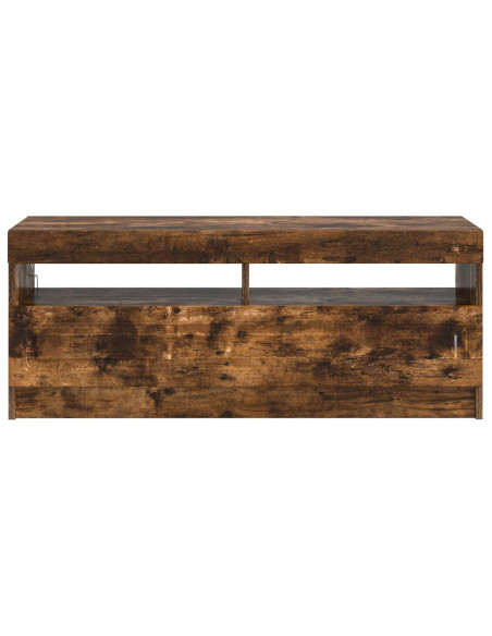 Mobile TV LED Rovere Fumo Legno ingegnerizzato