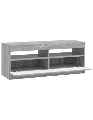 Mobile TV LED Sonoma grigio Legno ingegnerizzato