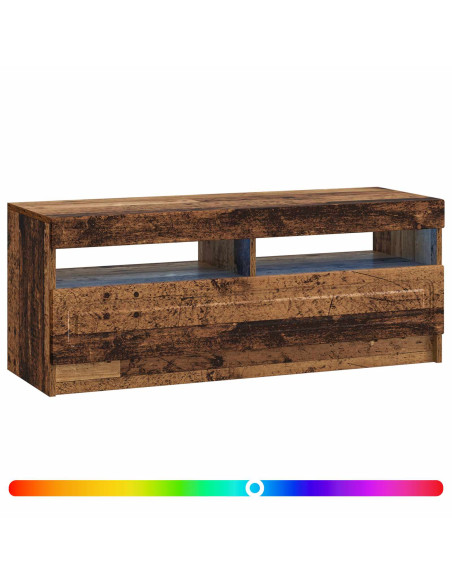 Mobile TV LED Legno antico Legno ingegnerizzato