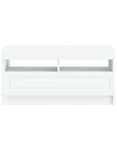 Mobile TV LED Bianco Legno ingegnerizzato