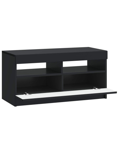 Mobile TV LED Nero Legno ingegnerizzato