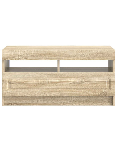 Mobile TV LED Rovere Sonoma Legno ingegnerizzato