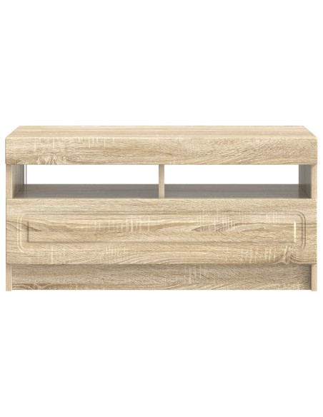 Mobile TV LED Rovere Sonoma Legno ingegnerizzato