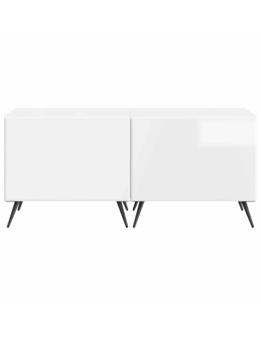 Mobile TV Bianco Lucido Legno ingegnerizzato
