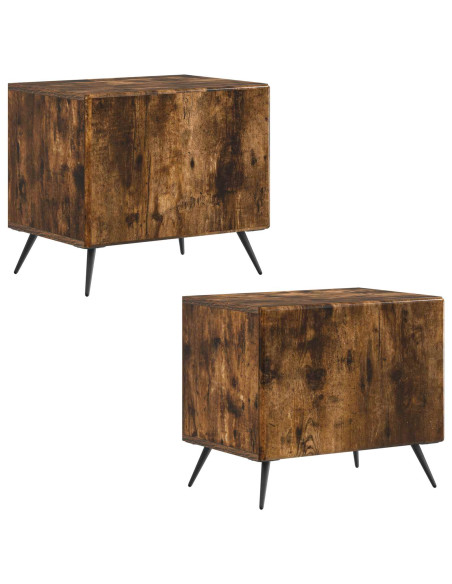 Mobile TV Rovere Fumo Legno ingegnerizzato