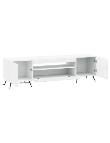 Mobile TV LED Bianco Legno ingegnerizzato